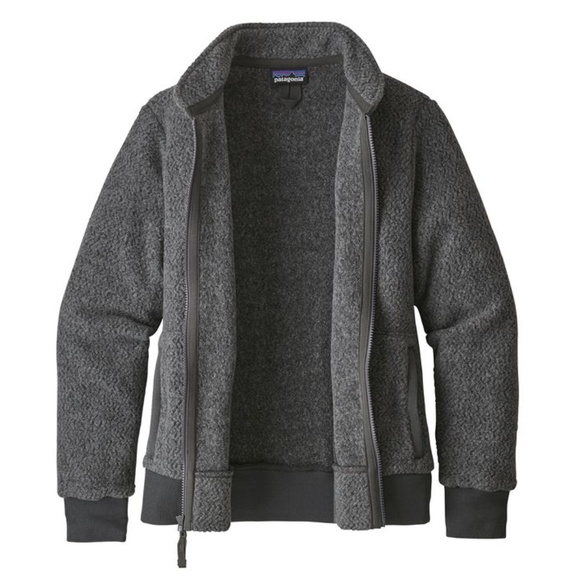 NWT Patagonia Woolyester Fleece Jacket Forge Grey - Picture 3 of 7